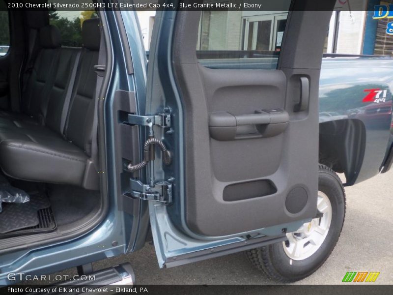 Blue Granite Metallic / Ebony 2010 Chevrolet Silverado 2500HD LTZ Extended Cab 4x4