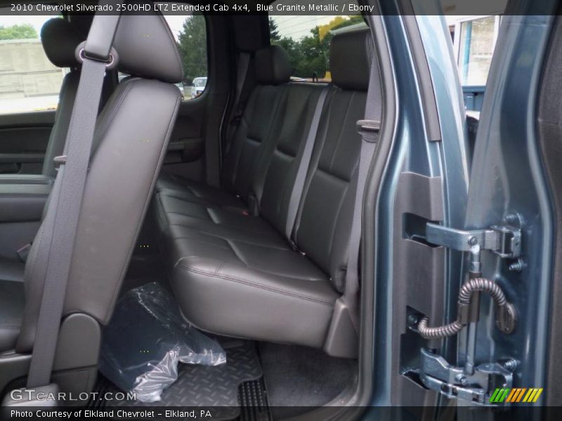 Blue Granite Metallic / Ebony 2010 Chevrolet Silverado 2500HD LTZ Extended Cab 4x4