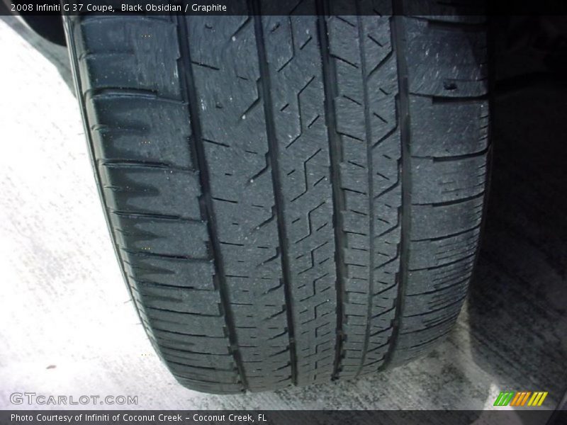 Black Obsidian / Graphite 2008 Infiniti G 37 Coupe