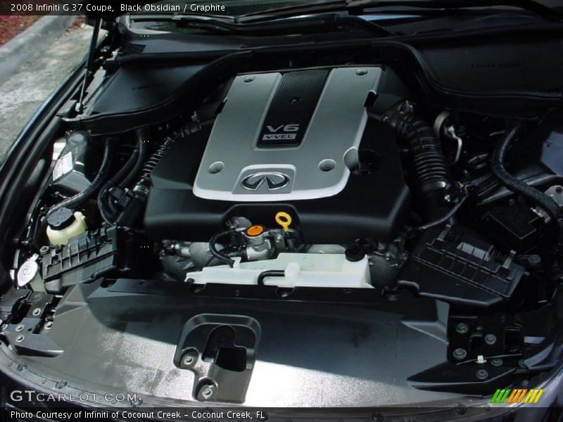 Black Obsidian / Graphite 2008 Infiniti G 37 Coupe