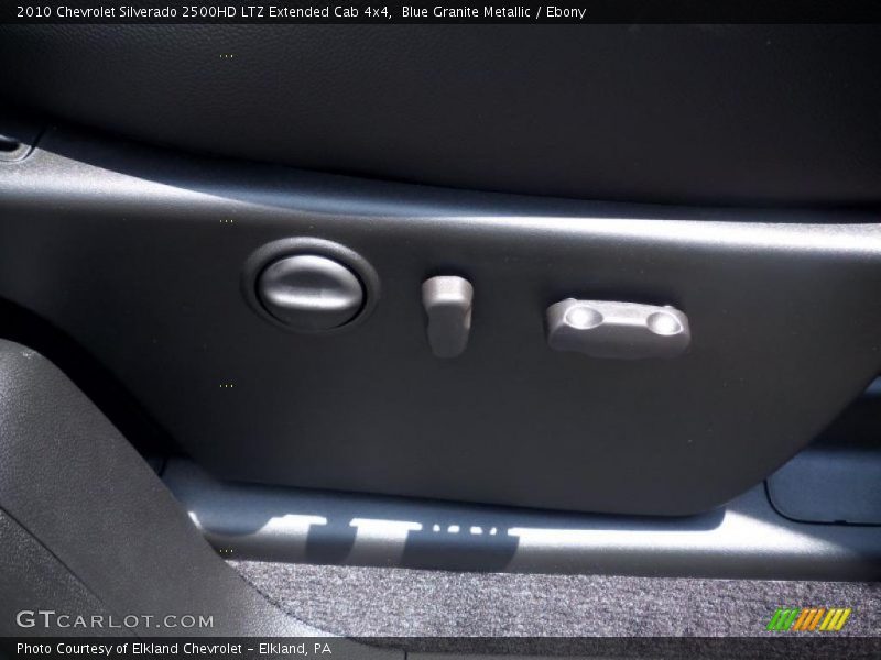 Blue Granite Metallic / Ebony 2010 Chevrolet Silverado 2500HD LTZ Extended Cab 4x4