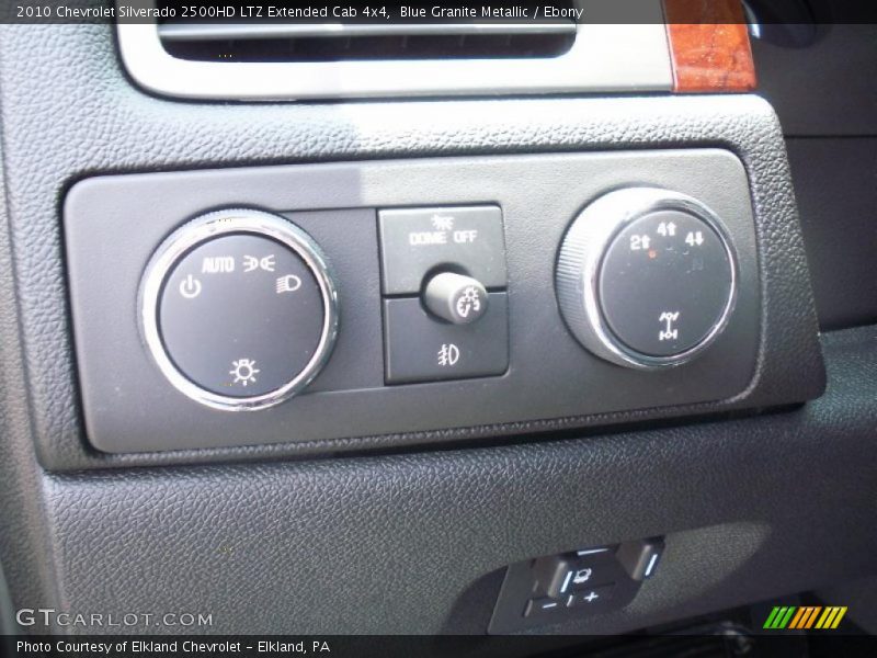 Blue Granite Metallic / Ebony 2010 Chevrolet Silverado 2500HD LTZ Extended Cab 4x4
