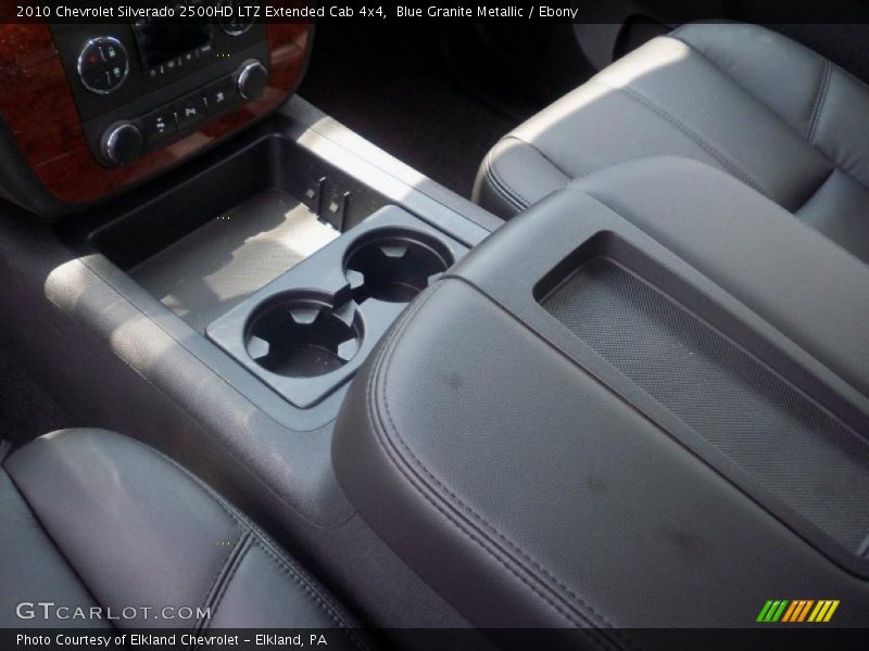 Blue Granite Metallic / Ebony 2010 Chevrolet Silverado 2500HD LTZ Extended Cab 4x4