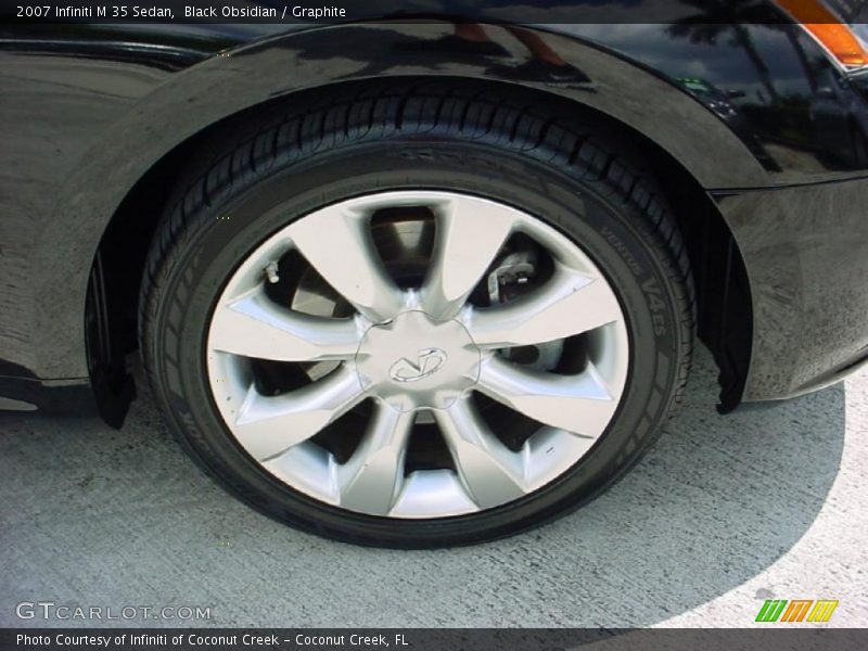 Black Obsidian / Graphite 2007 Infiniti M 35 Sedan