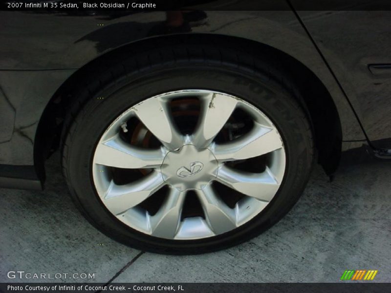 Black Obsidian / Graphite 2007 Infiniti M 35 Sedan