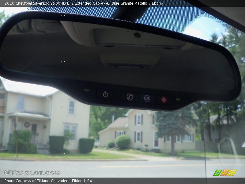 Blue Granite Metallic / Ebony 2010 Chevrolet Silverado 2500HD LTZ Extended Cab 4x4