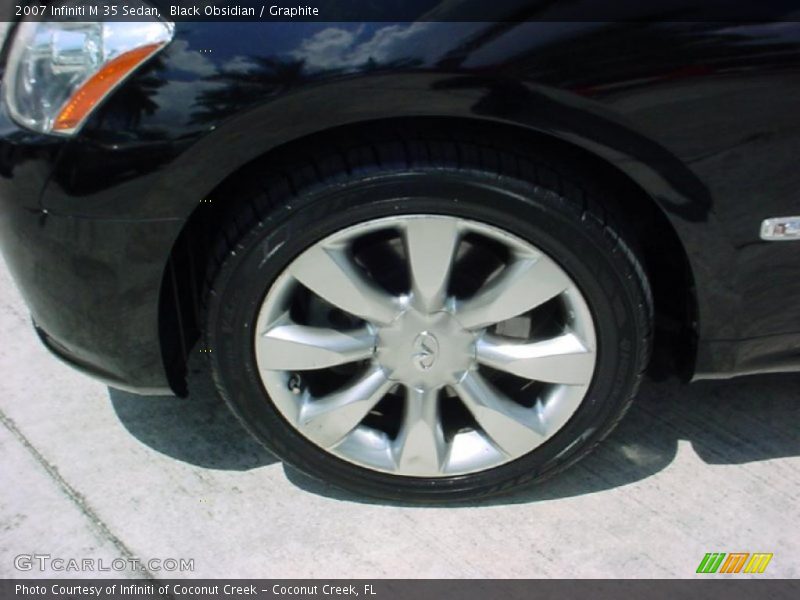 Black Obsidian / Graphite 2007 Infiniti M 35 Sedan
