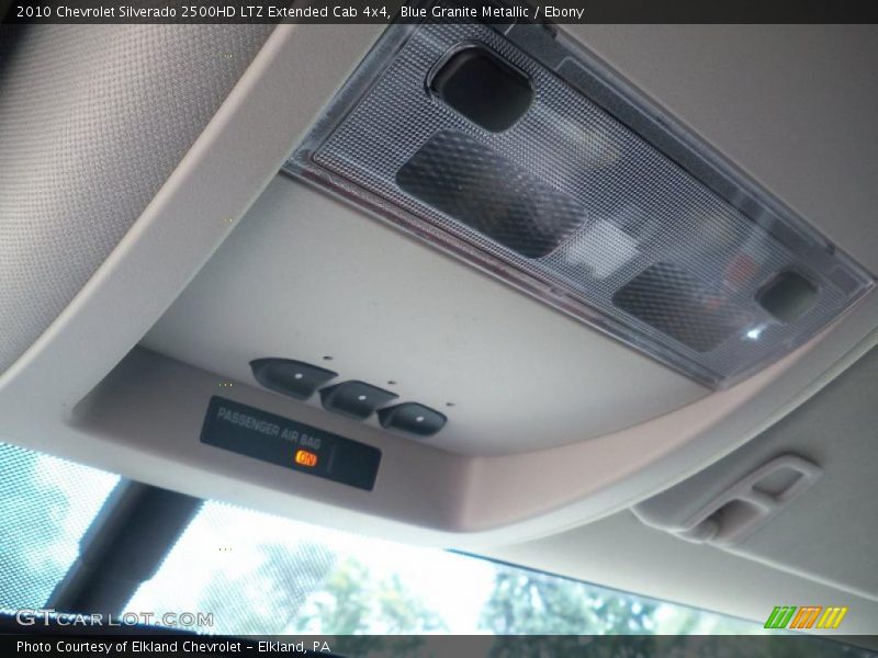 Blue Granite Metallic / Ebony 2010 Chevrolet Silverado 2500HD LTZ Extended Cab 4x4