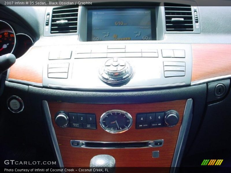 Black Obsidian / Graphite 2007 Infiniti M 35 Sedan