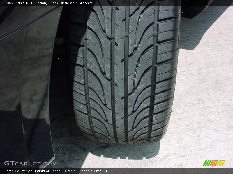 Black Obsidian / Graphite 2007 Infiniti M 35 Sedan