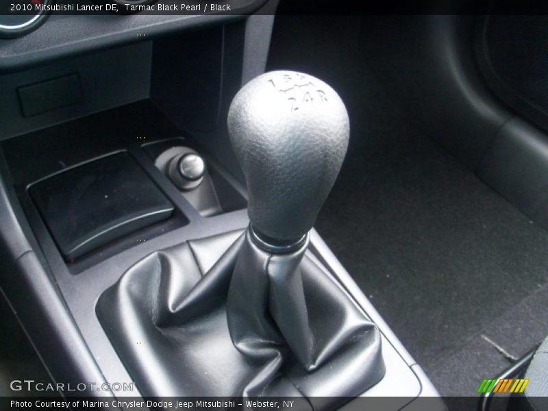 Tarmac Black Pearl / Black 2010 Mitsubishi Lancer DE