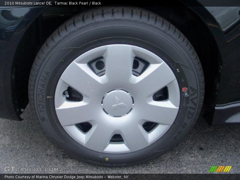 Tarmac Black Pearl / Black 2010 Mitsubishi Lancer DE