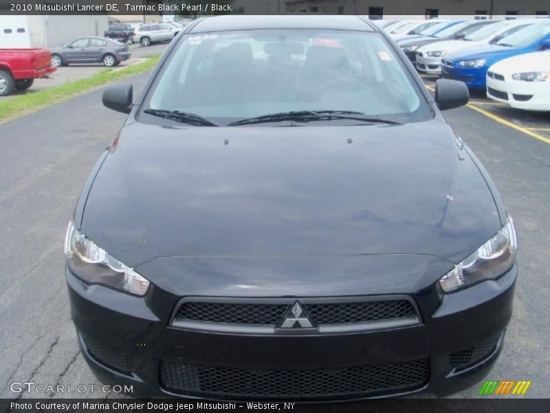 Tarmac Black Pearl / Black 2010 Mitsubishi Lancer DE