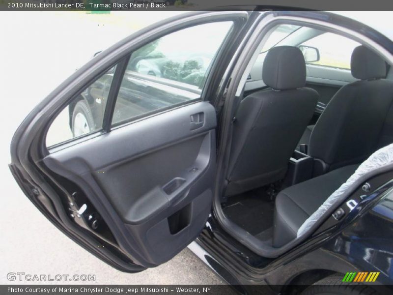 Tarmac Black Pearl / Black 2010 Mitsubishi Lancer DE