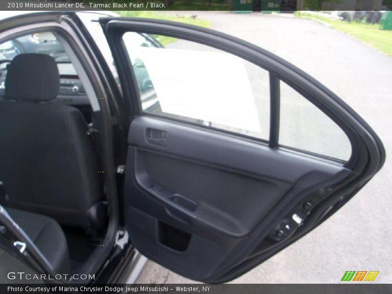 Tarmac Black Pearl / Black 2010 Mitsubishi Lancer DE