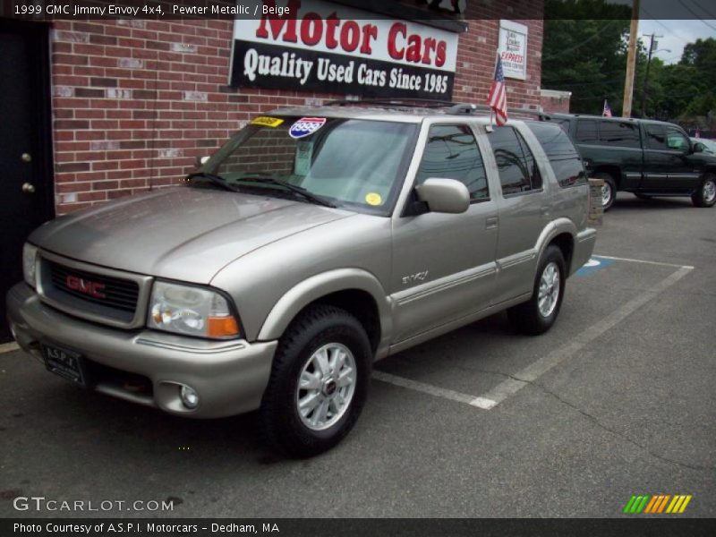 Pewter Metallic / Beige 1999 GMC Jimmy Envoy 4x4