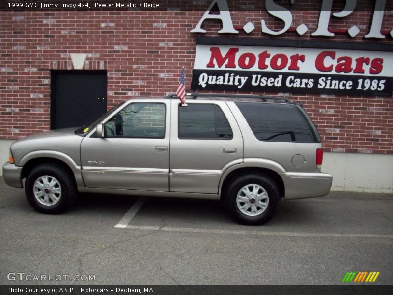 Pewter Metallic / Beige 1999 GMC Jimmy Envoy 4x4