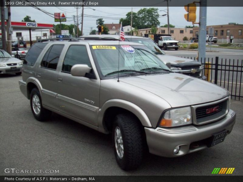 Pewter Metallic / Beige 1999 GMC Jimmy Envoy 4x4