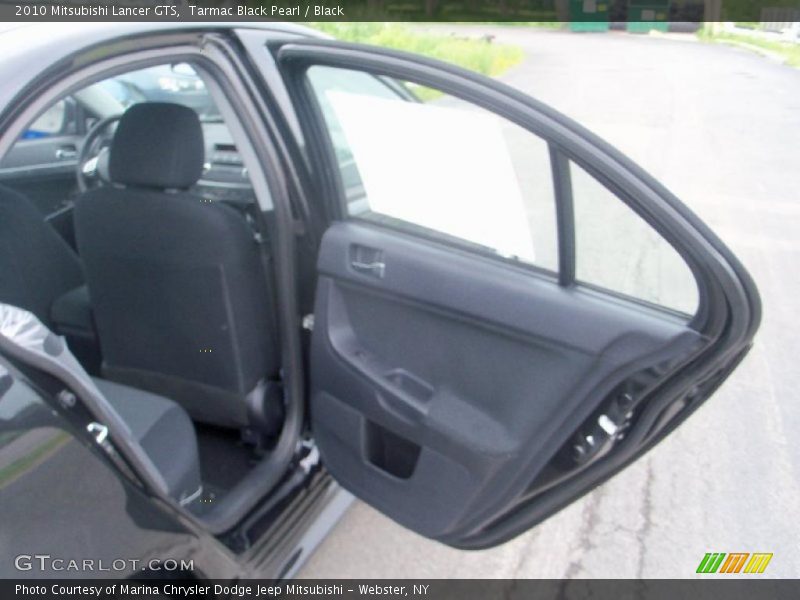 Tarmac Black Pearl / Black 2010 Mitsubishi Lancer GTS