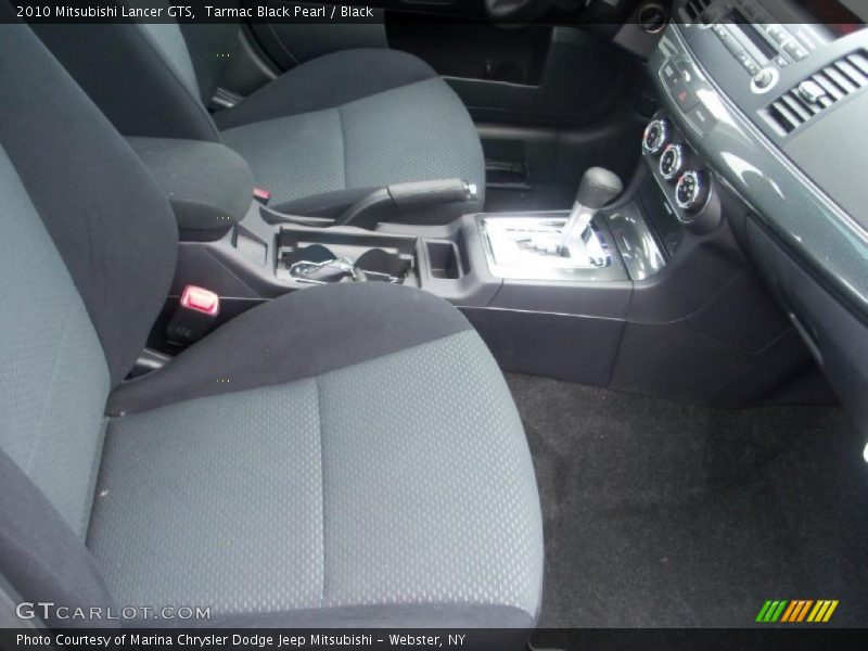 Tarmac Black Pearl / Black 2010 Mitsubishi Lancer GTS