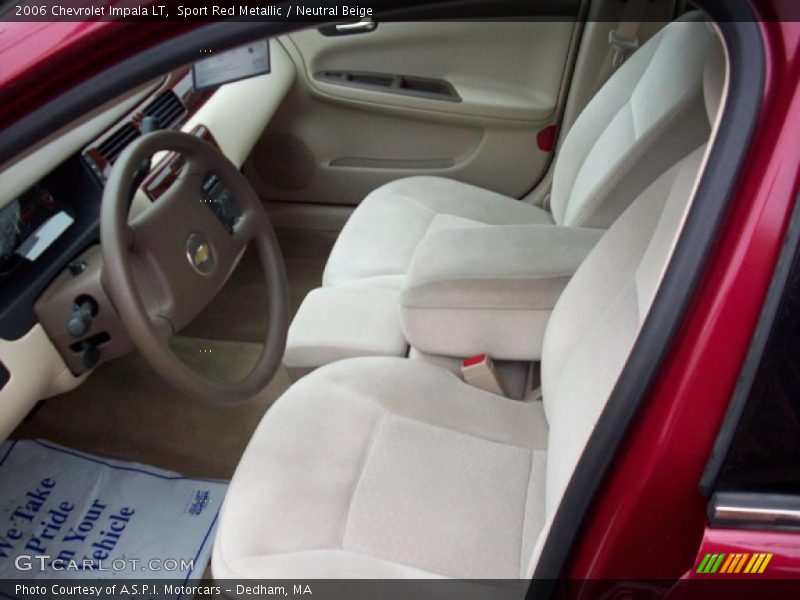 Sport Red Metallic / Neutral Beige 2006 Chevrolet Impala LT