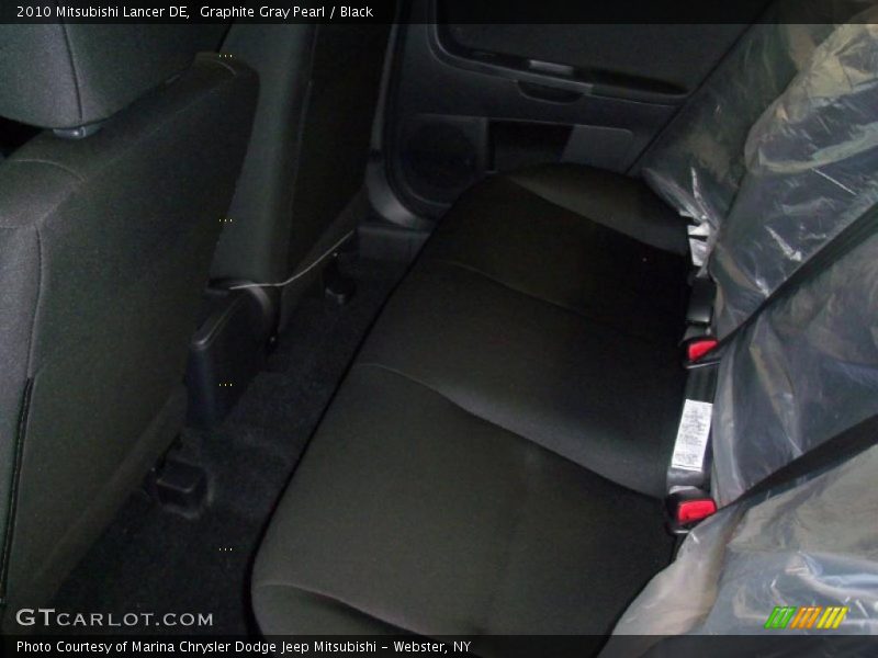 Graphite Gray Pearl / Black 2010 Mitsubishi Lancer DE