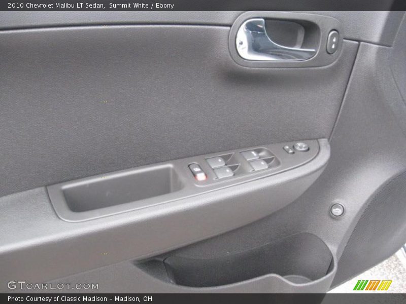 Summit White / Ebony 2010 Chevrolet Malibu LT Sedan