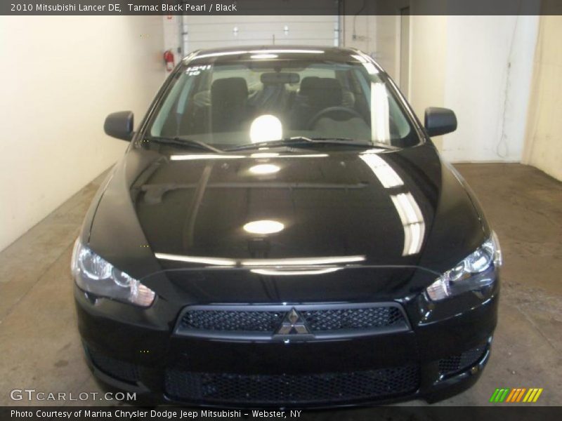 Tarmac Black Pearl / Black 2010 Mitsubishi Lancer DE
