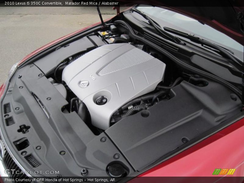 Matador Red Mica / Alabaster 2010 Lexus IS 350C Convertible