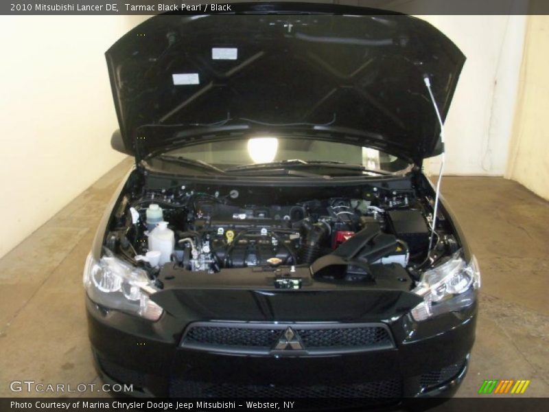Tarmac Black Pearl / Black 2010 Mitsubishi Lancer DE