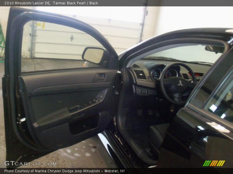 Tarmac Black Pearl / Black 2010 Mitsubishi Lancer DE