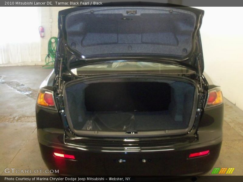 Tarmac Black Pearl / Black 2010 Mitsubishi Lancer DE