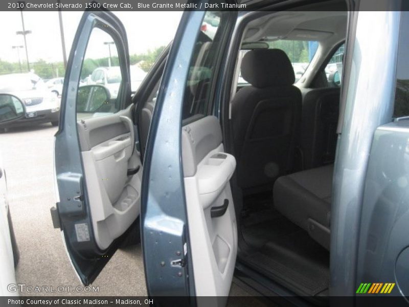 Blue Granite Metallic / Dark Titanium 2010 Chevrolet Silverado 1500 Crew Cab