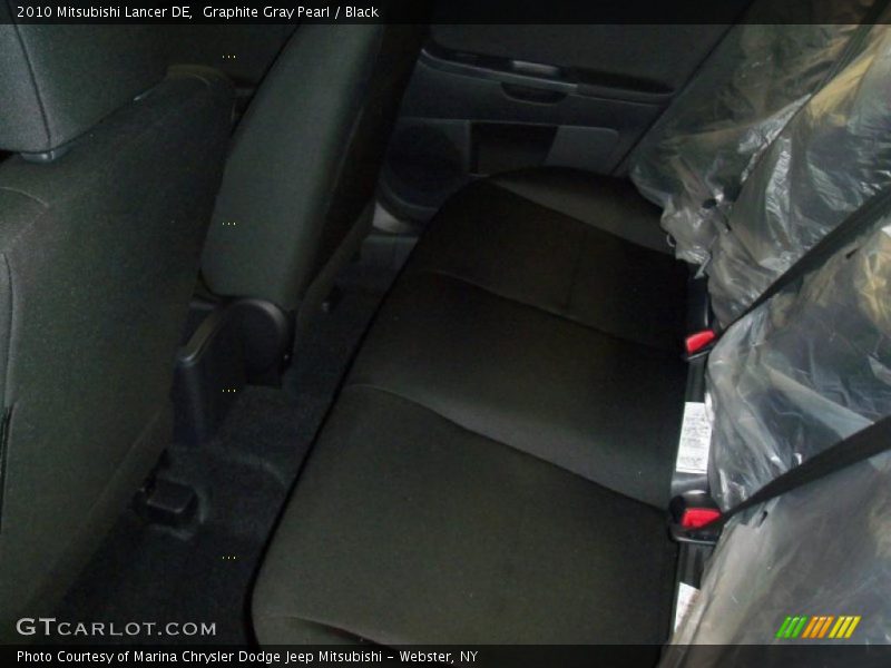 Graphite Gray Pearl / Black 2010 Mitsubishi Lancer DE