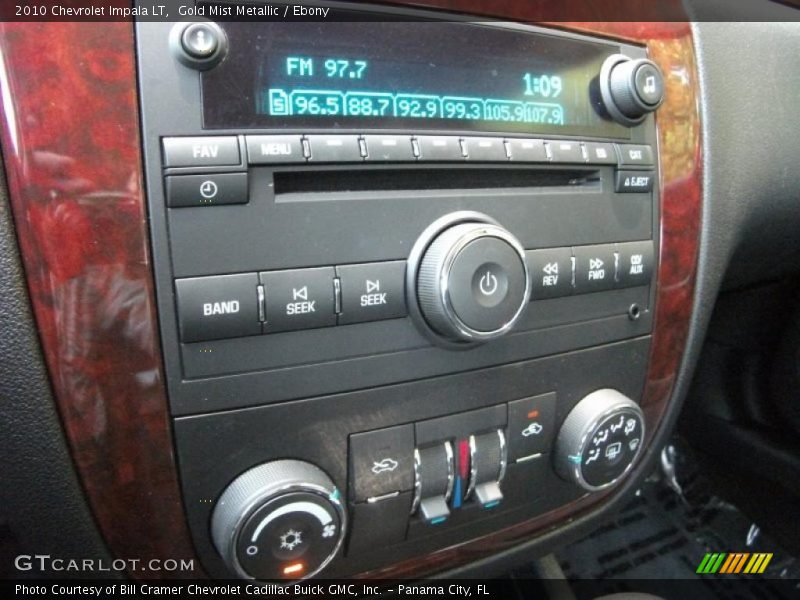 Gold Mist Metallic / Ebony 2010 Chevrolet Impala LT