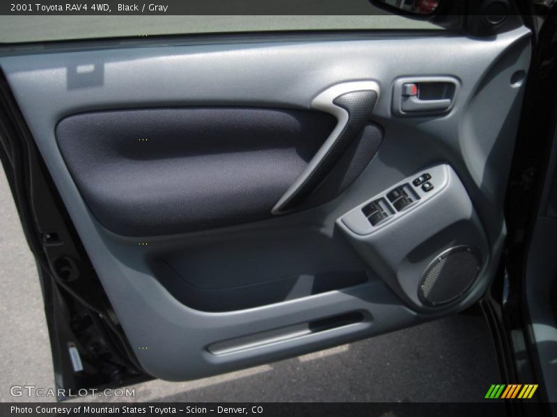 Black / Gray 2001 Toyota RAV4 4WD