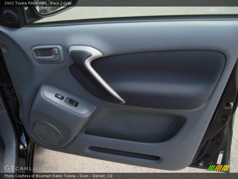 Black / Gray 2001 Toyota RAV4 4WD
