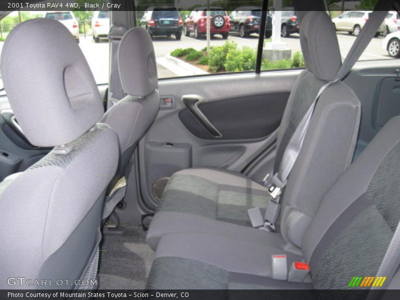 Black / Gray 2001 Toyota RAV4 4WD