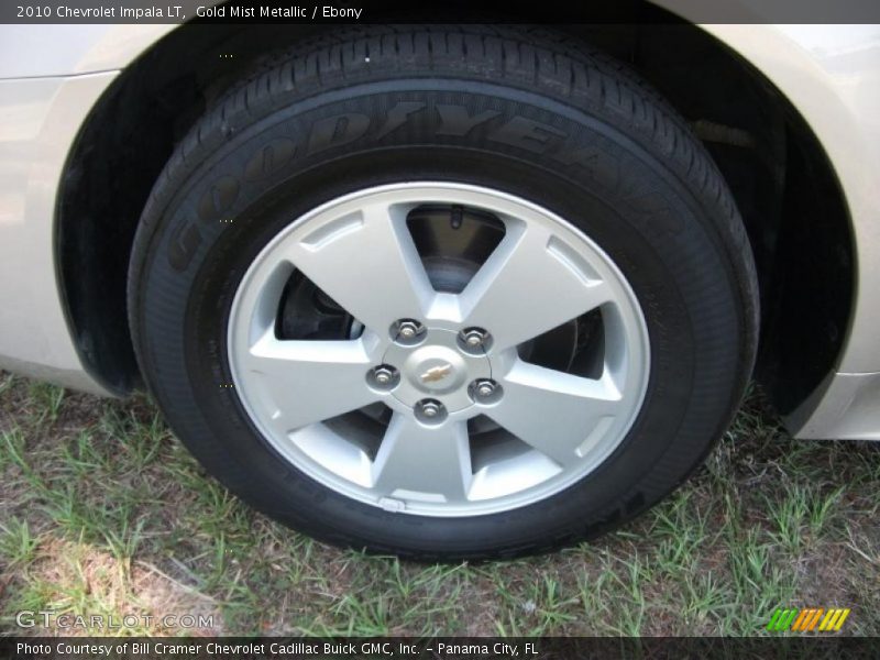 Gold Mist Metallic / Ebony 2010 Chevrolet Impala LT