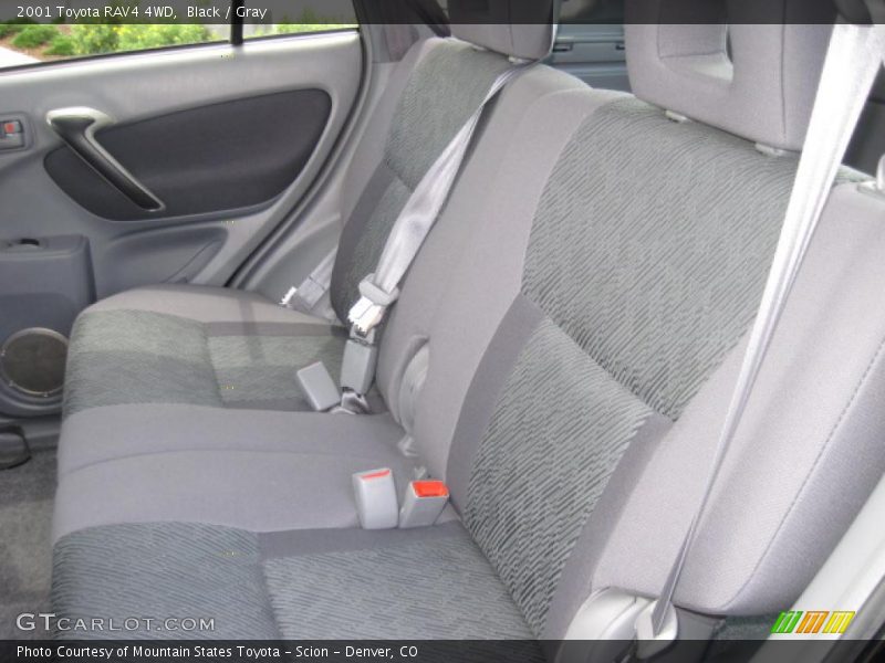 Black / Gray 2001 Toyota RAV4 4WD