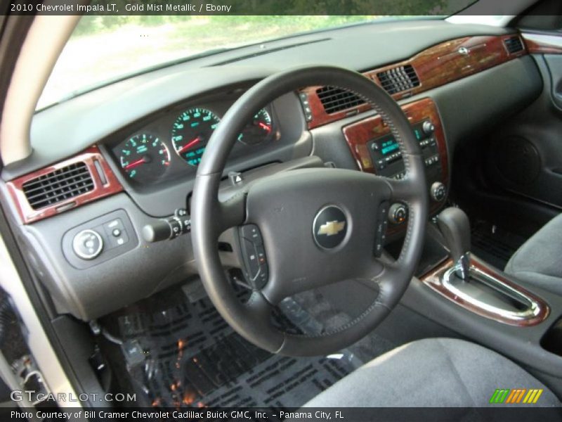 Gold Mist Metallic / Ebony 2010 Chevrolet Impala LT