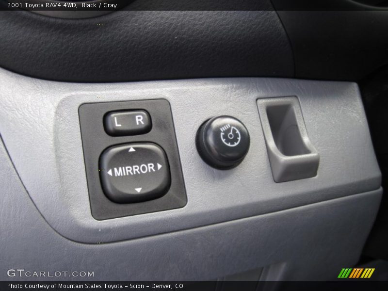 Black / Gray 2001 Toyota RAV4 4WD