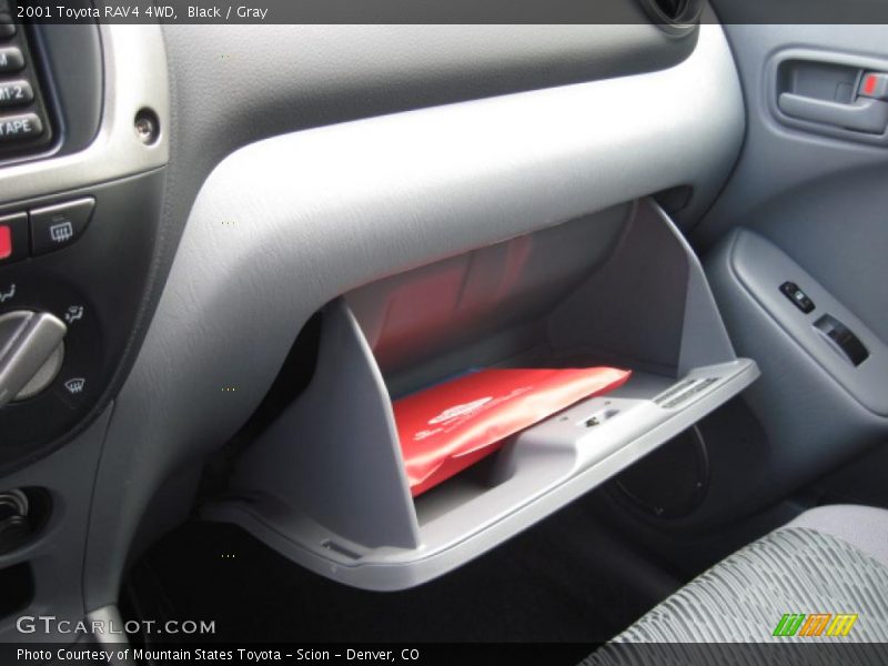 Black / Gray 2001 Toyota RAV4 4WD