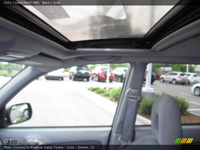 Black / Gray 2001 Toyota RAV4 4WD