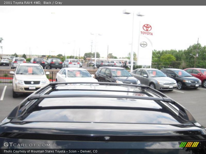 Black / Gray 2001 Toyota RAV4 4WD
