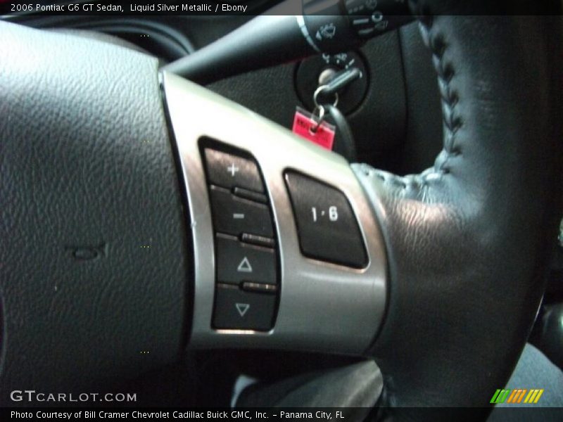 Liquid Silver Metallic / Ebony 2006 Pontiac G6 GT Sedan