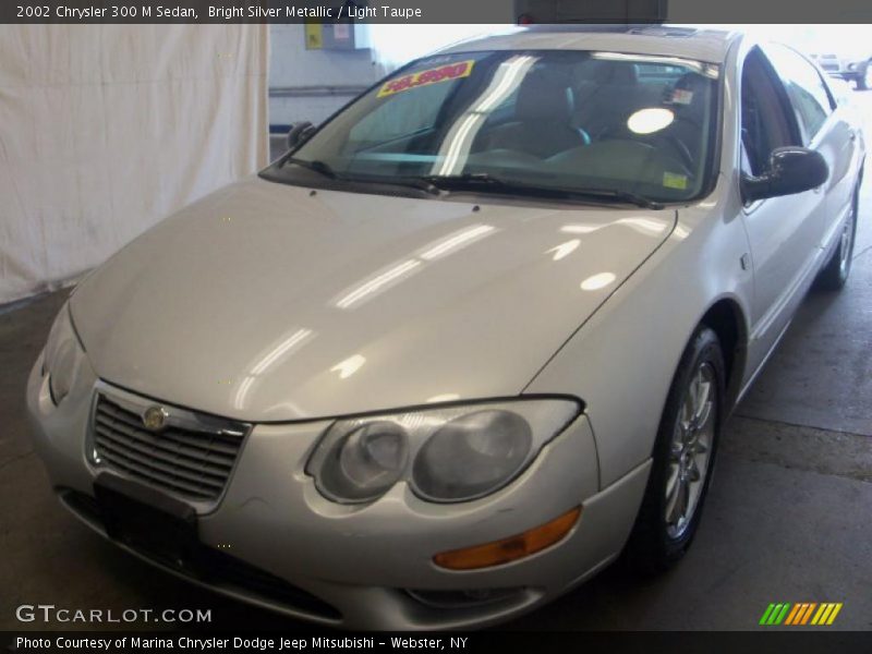 Bright Silver Metallic / Light Taupe 2002 Chrysler 300 M Sedan