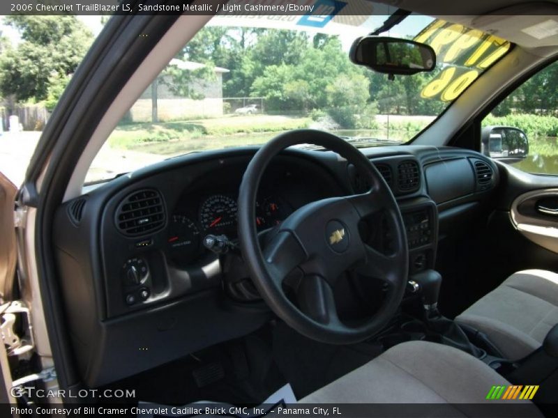 Sandstone Metallic / Light Cashmere/Ebony 2006 Chevrolet TrailBlazer LS