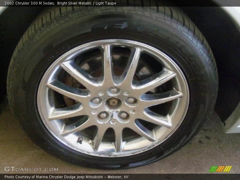 Bright Silver Metallic / Light Taupe 2002 Chrysler 300 M Sedan