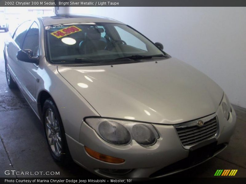 Bright Silver Metallic / Light Taupe 2002 Chrysler 300 M Sedan